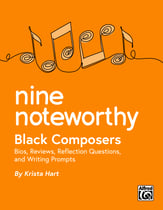 Nine Noteworthy Black Composers Book